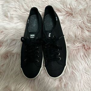 KICKSTART SHINE BLACK KEDS